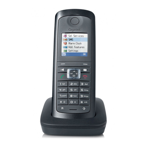 Gigaset E49 H User manual