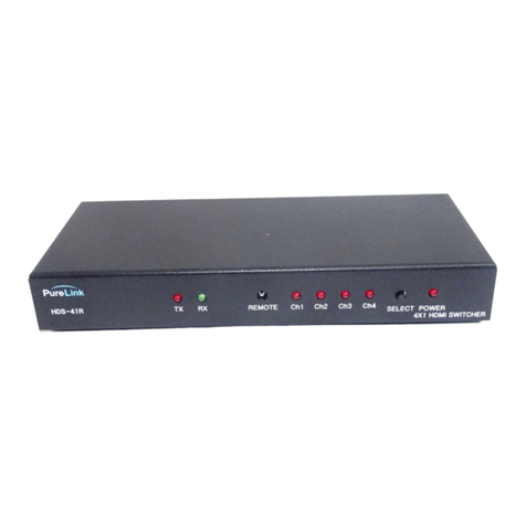 PureLink HDS-21R owner's manual