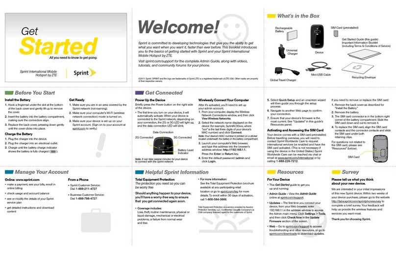 Zte mobile hotspot User manual