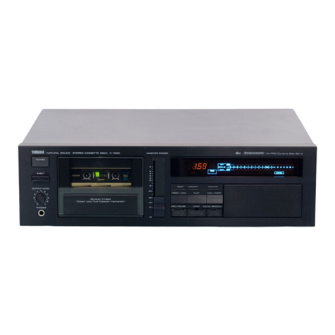 Yamaha K-1020 User manual