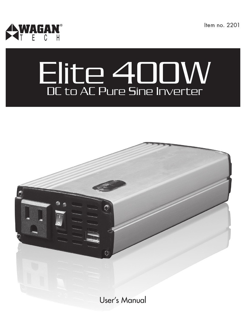 Wagan Elite 400W Pure Sine user manual