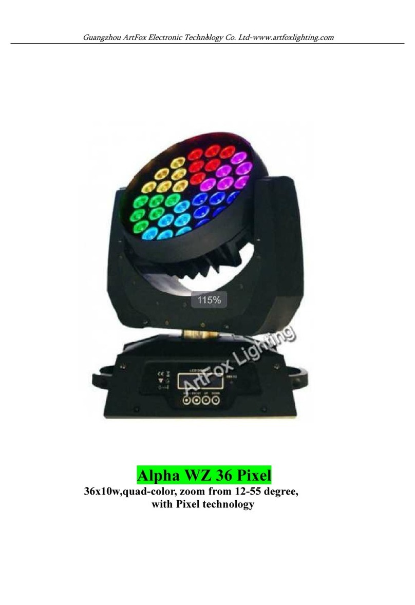 Alpha WZ 36 Pixel user manual