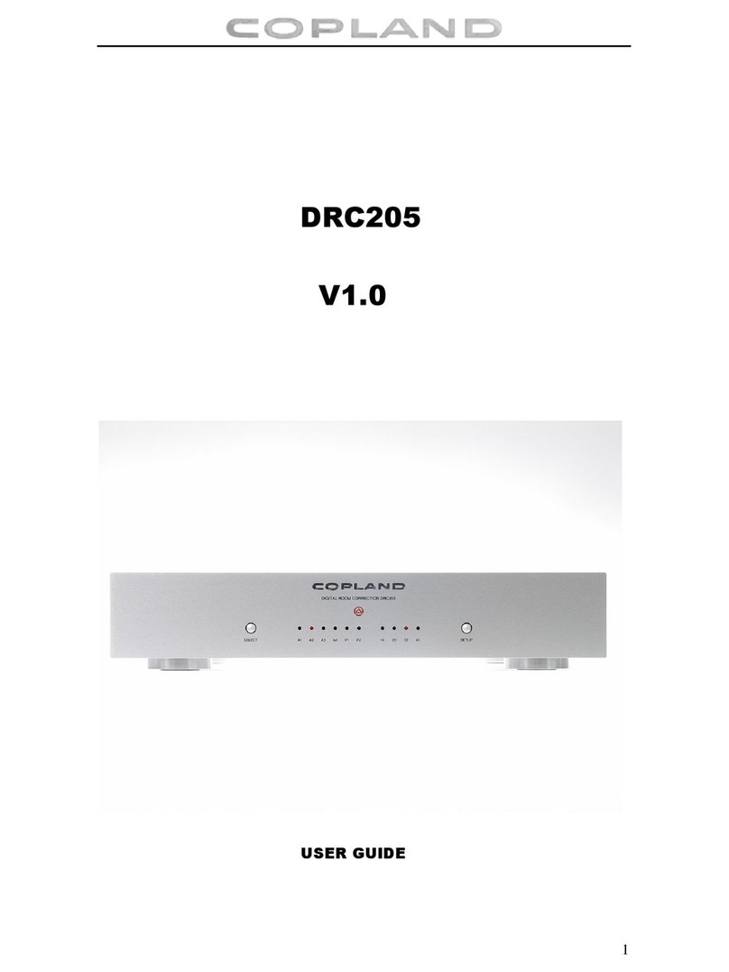 Copland DRC205 user guide