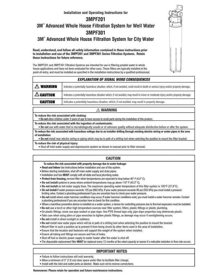 3M 3MPF201 User manual