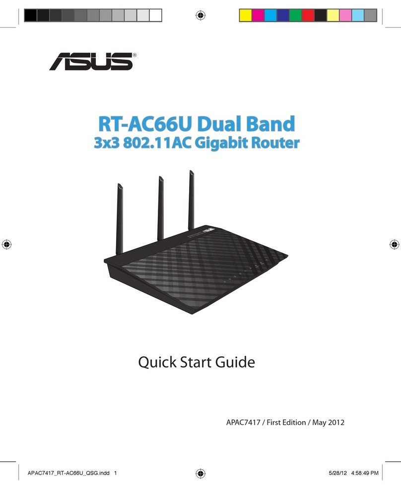 Asus RT-AC66U User manual Asus RT-AC66U User manual