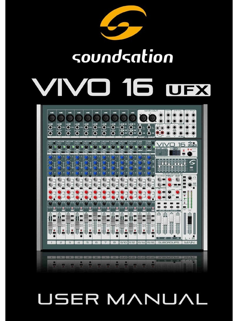 Sound Sation Vivo 16 UFX user manual