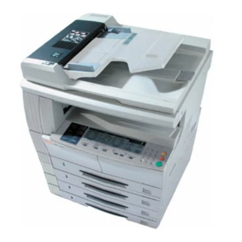 Utax CD 1016 Instruction handbook