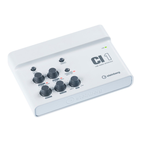Steinberg CI1 quick start guide