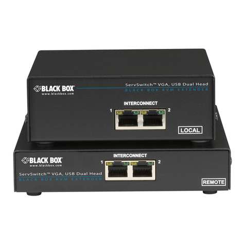 Black Box ServSwitch ACU6001A User manual