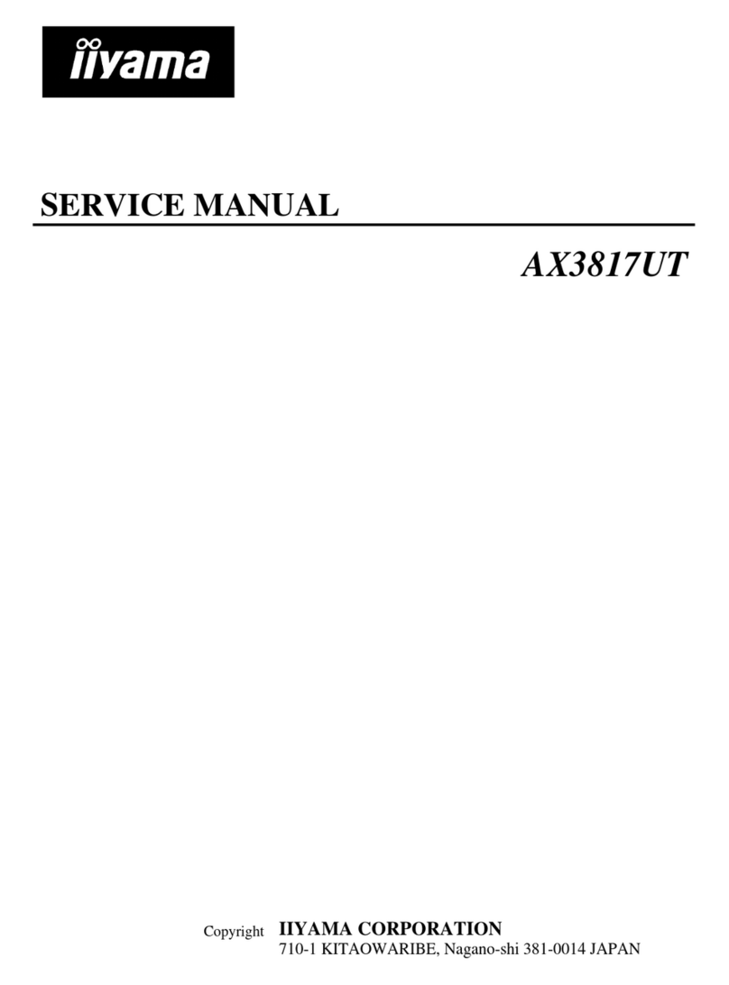Iiyama AX3817UT User manual