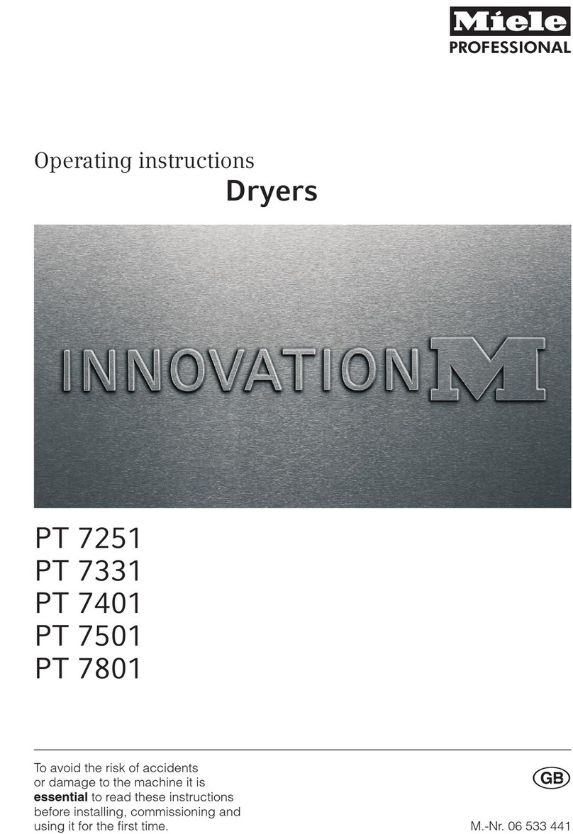 Miele PT 7251 User manual