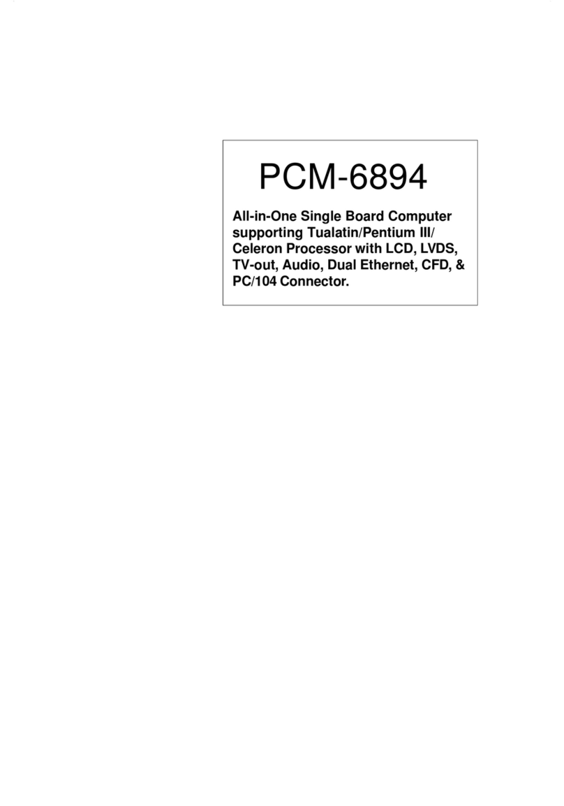 Aaeon PCM-6894 User manual Aaeon PCM-6894 User manual