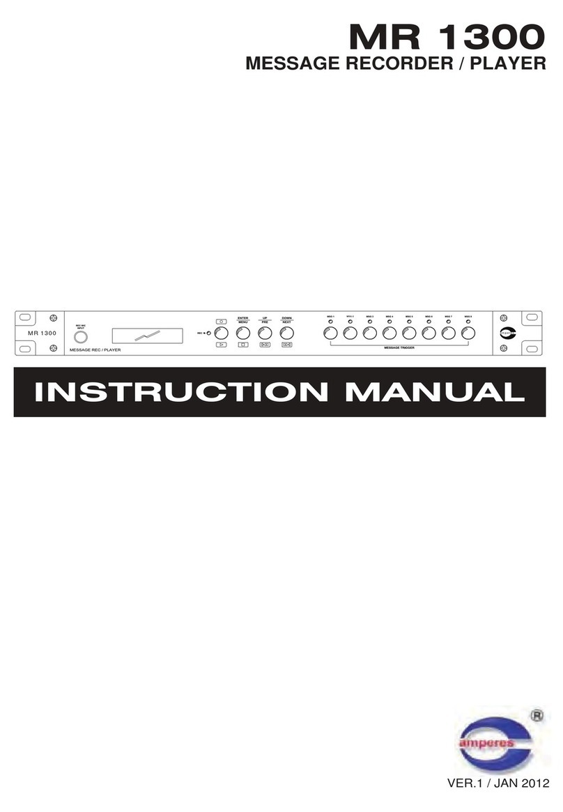 Amperes MR 1300 instruction manual