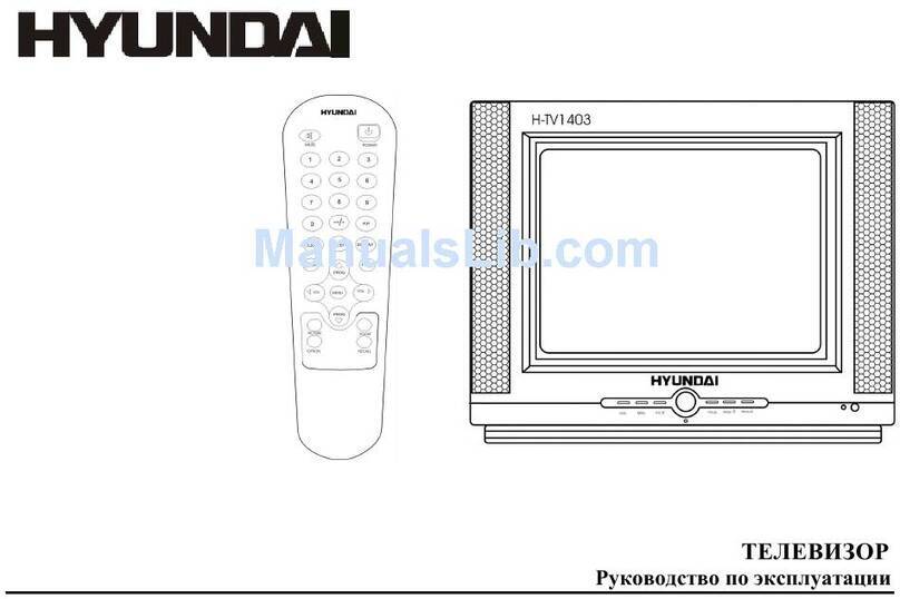 Hyundai H-TV1403 instruction manual