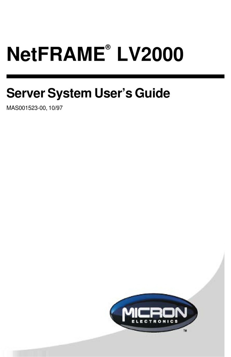 Micron Electronics NetFRAME LV2000 user guide