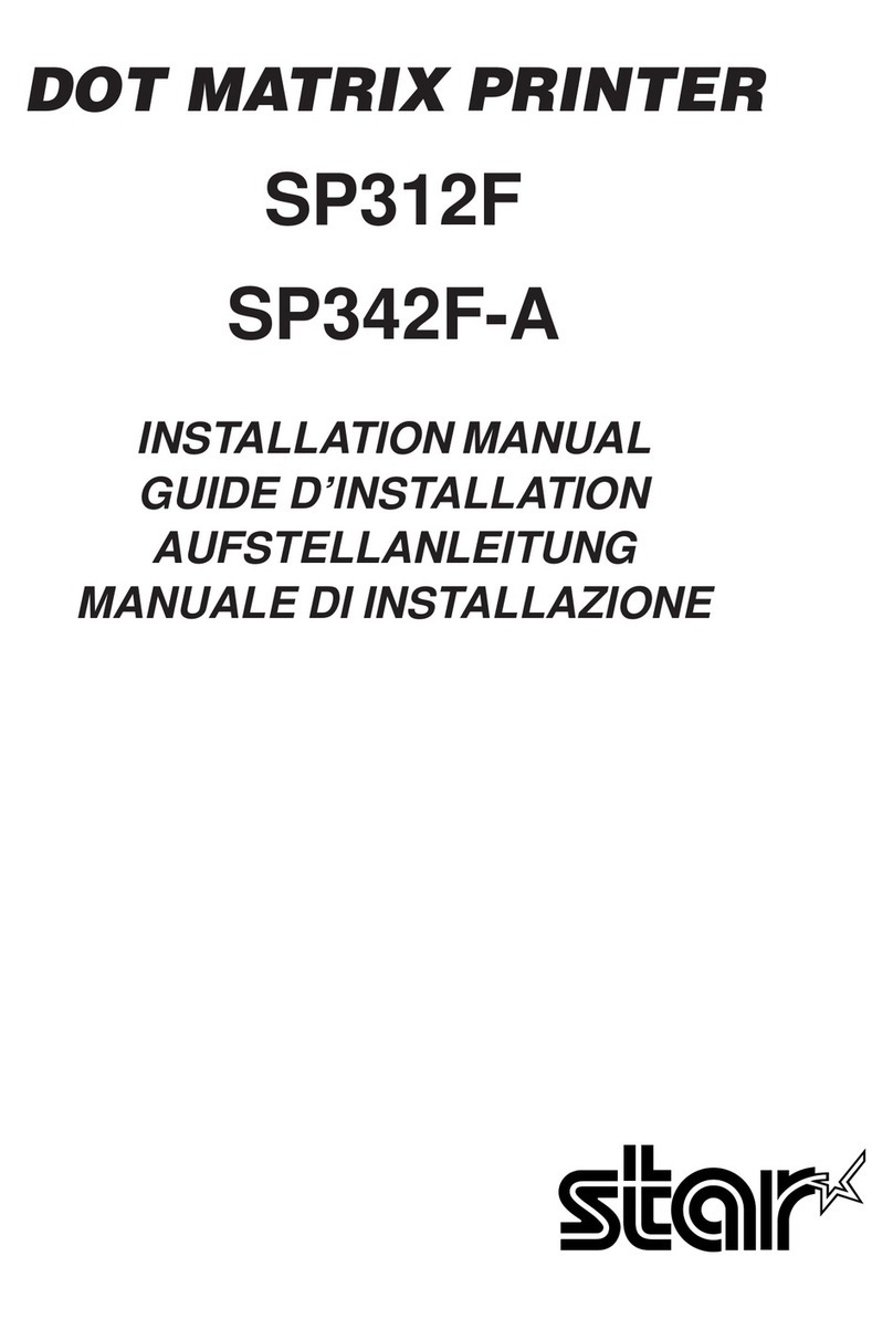 Star SP312F User manual