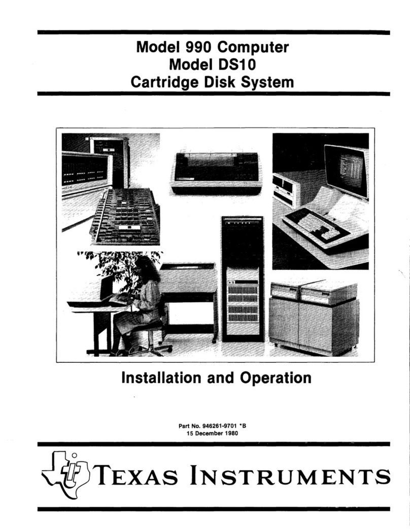 Texas Instruments DS10 Installation and operation guide