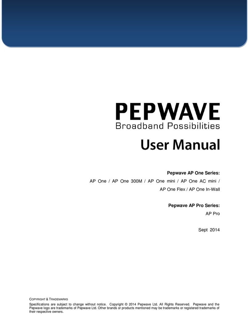 Pepwave APOne User manual