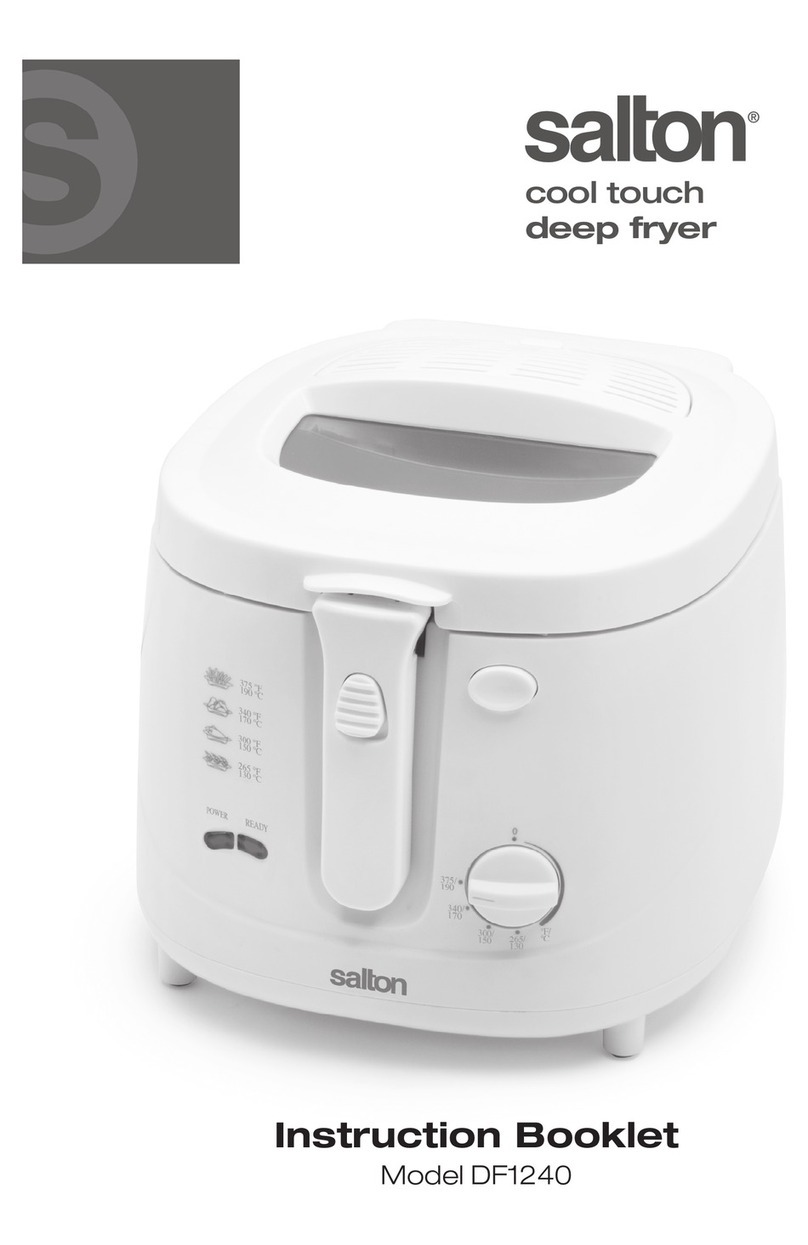 Salton DF1240 User manual Salton DF1240 User manual
