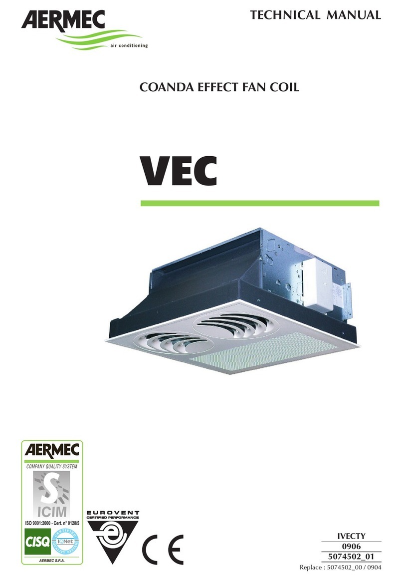 AERMEC VEC Technical manual