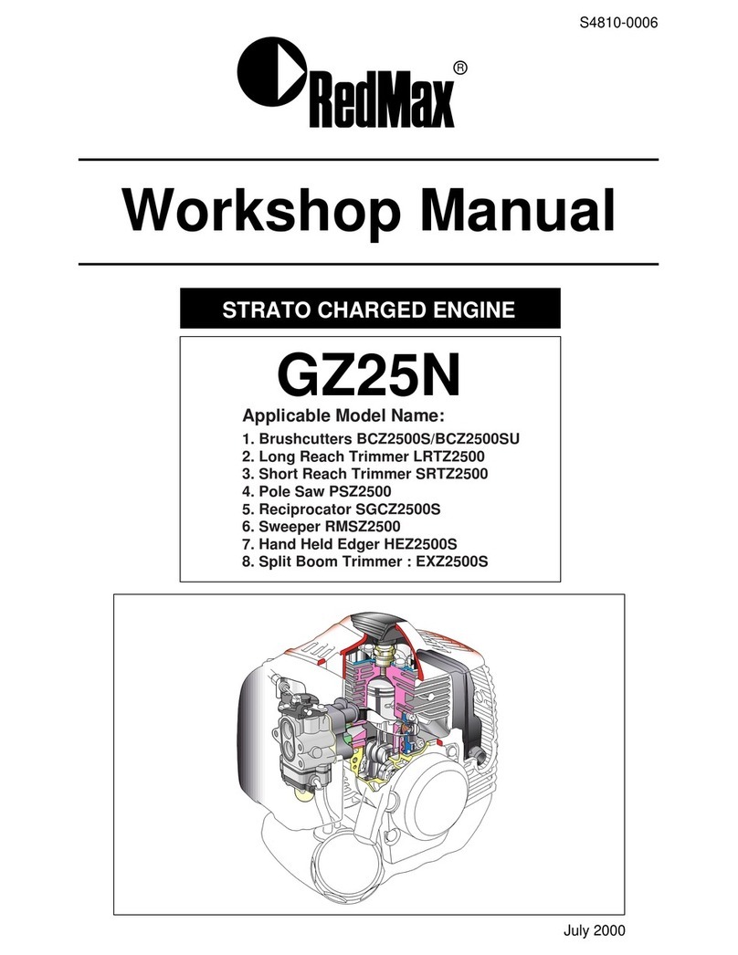 RedMax GZ25N Workshop manual