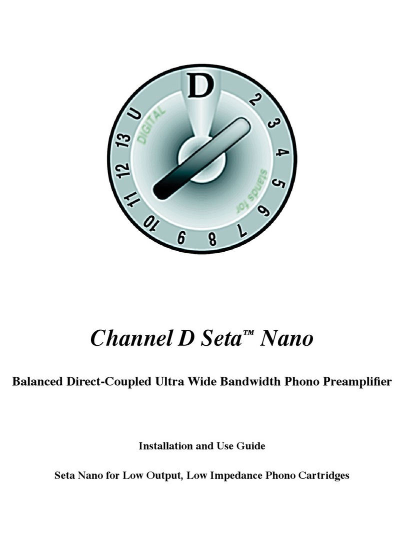 Channel D Seta Nano Operating manual