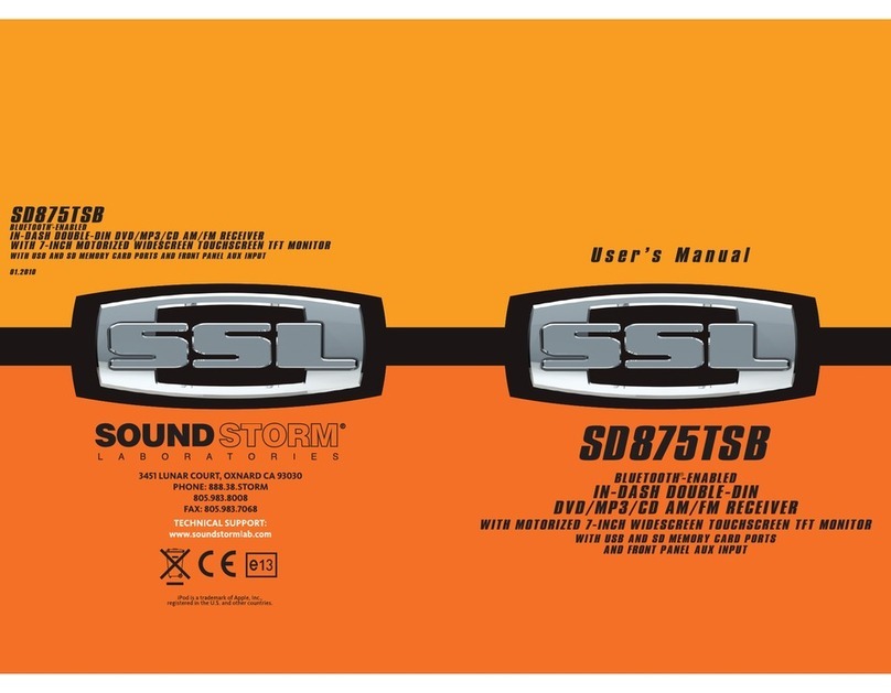 Ssl SD875TSB User manual