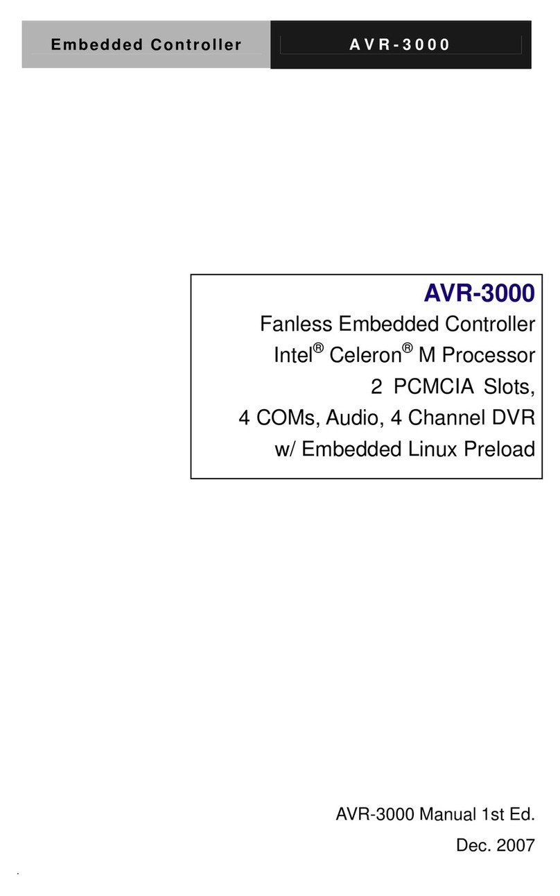 Aaeon AVR-3000 User manual