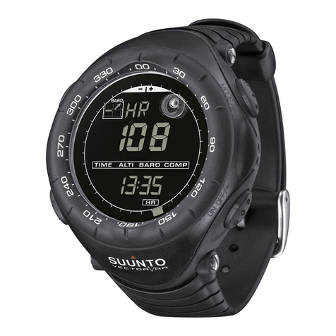 Suunto VECTOR HR Pocket guide