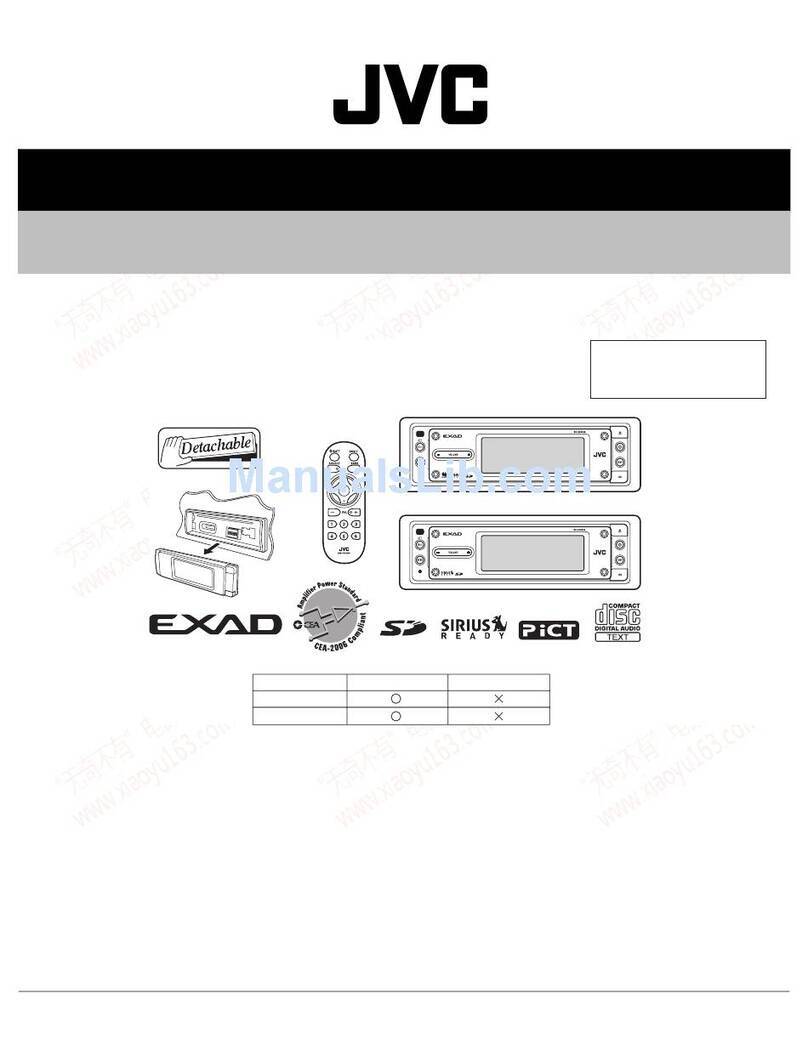 JVC KD-AR5500 User manual