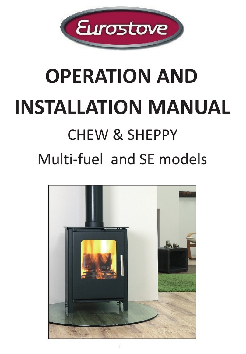 Eurostove CHEW Operation manual