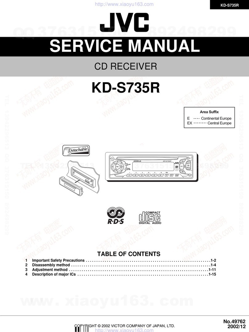 JVC KD-S735R User manual