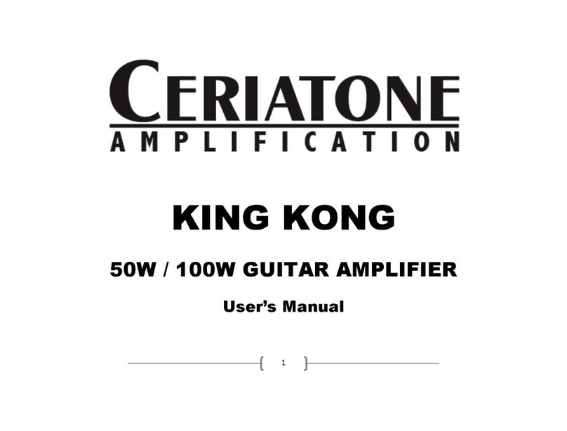Ceriatone King Kong user manual