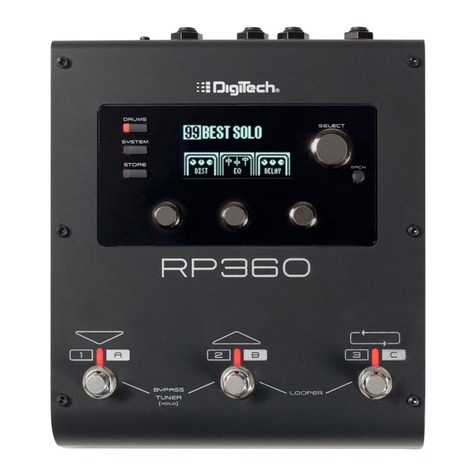 digi-tech RP360 XP User manual