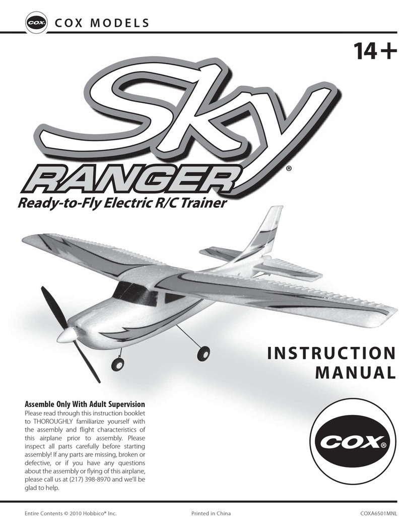 COX Sky Ranger instruction manual