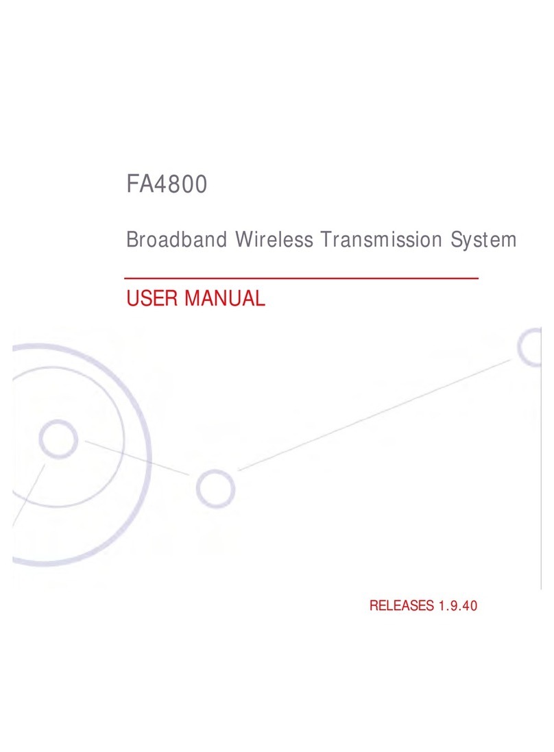 Ceragon FA4800 user manual