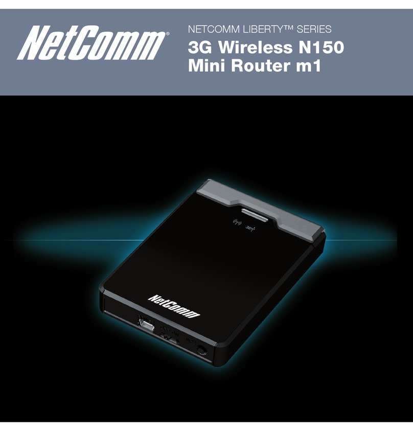 NetComm 3GM1WN User manual NetComm 3GM1WN User manual