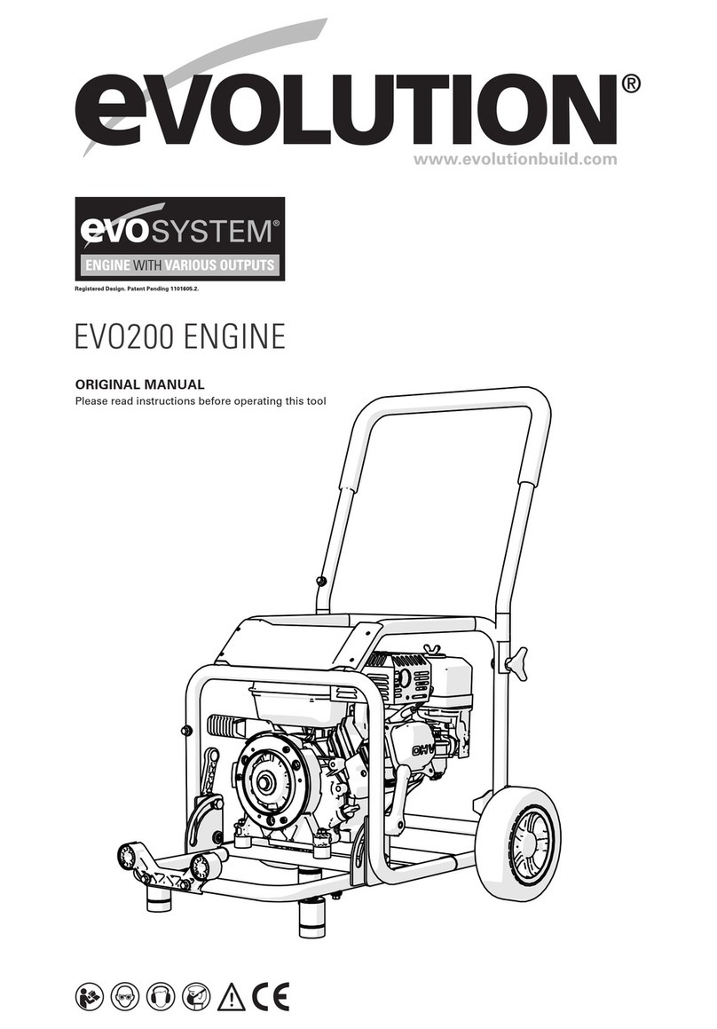 Evolution EVO200 Operation instructions