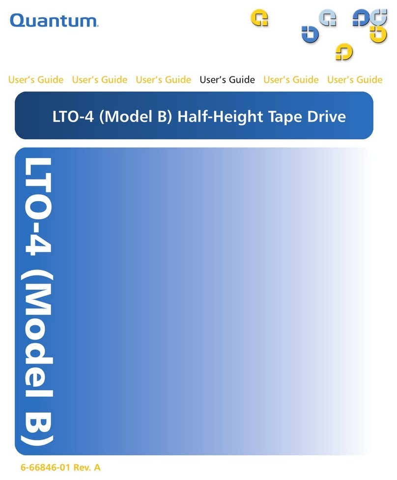Quantum LTO-4 (Model B) User manual