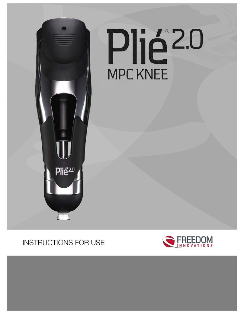 Freedom KS2-00-KNEE1-KT Instructions for use