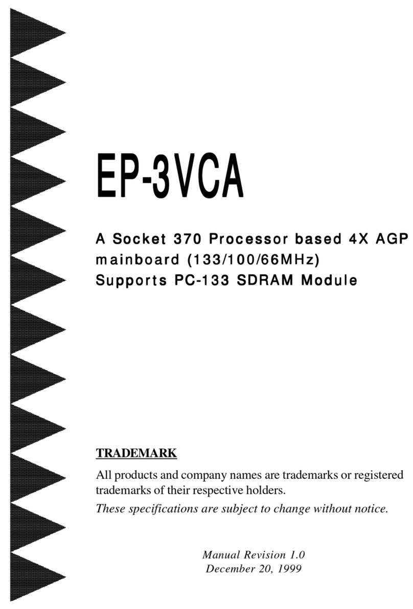 EPOX EP-3VCA User manual