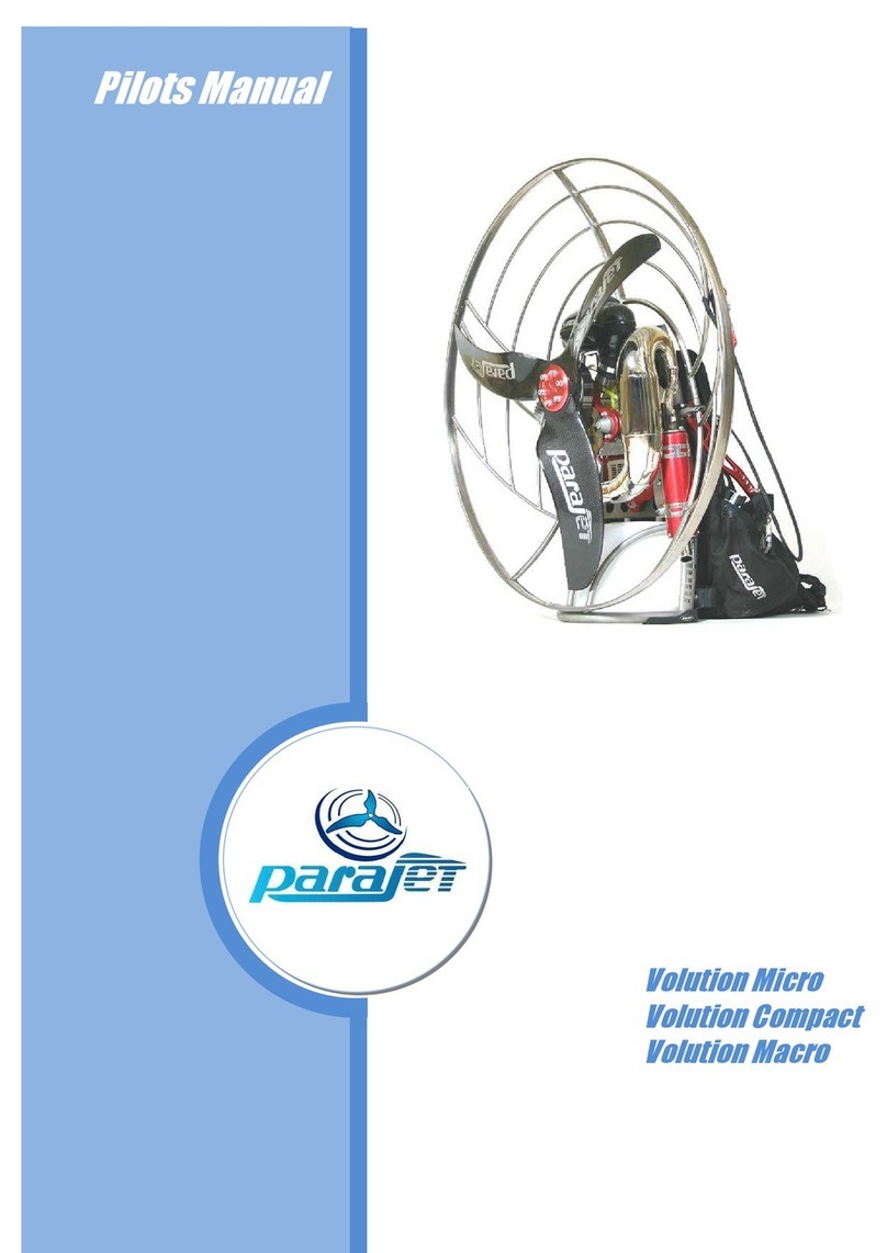 Parajet Volution Micro User manual