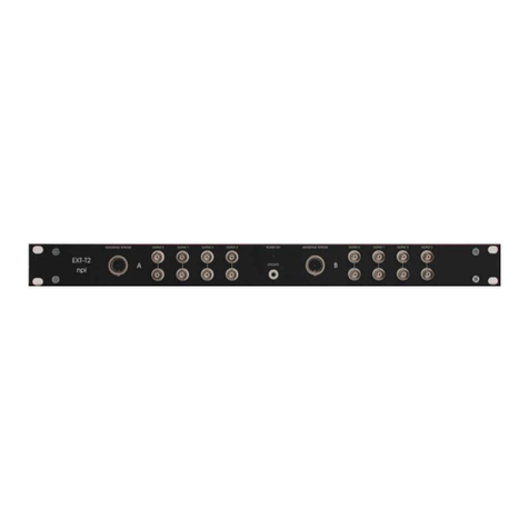NPI EXT-T2 User manual
