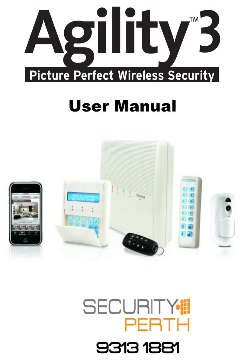 Security Perth Agility 3 user manual