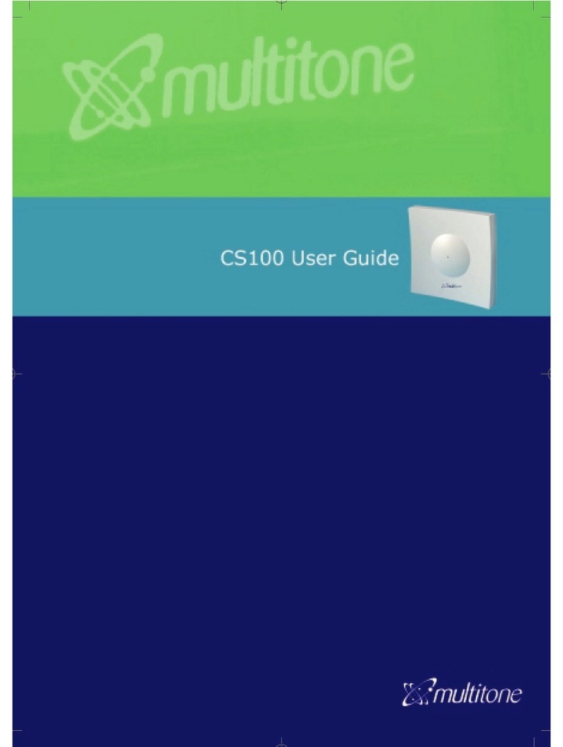 Multitone CS100 user guide