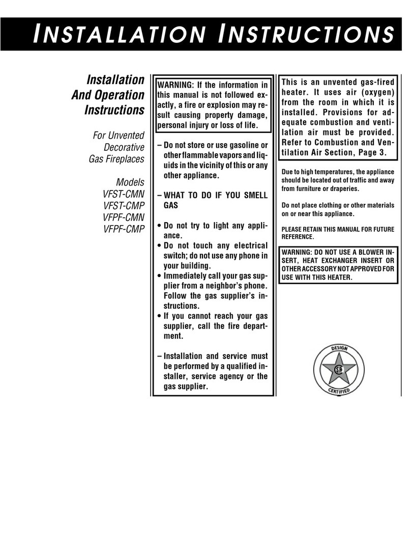 Superior VFST-CMN installation instructions Superior VFST-CMN installation instructions