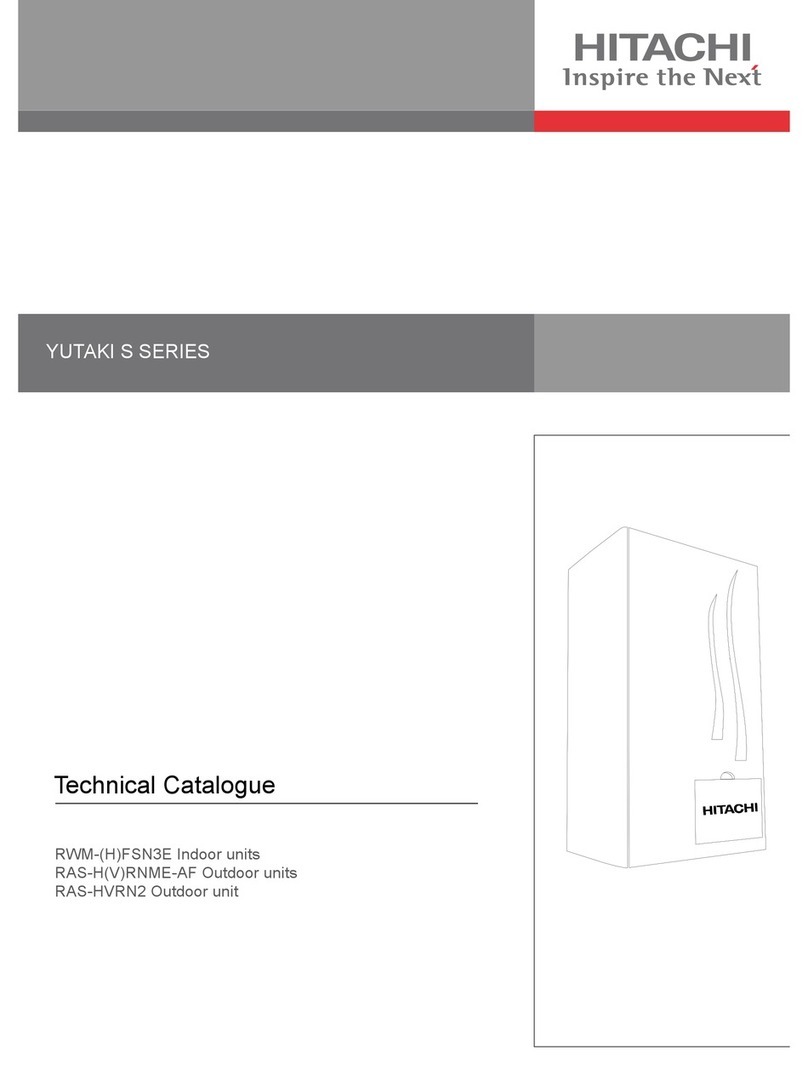 Hitachi RWM-(H)FSN3E User manual