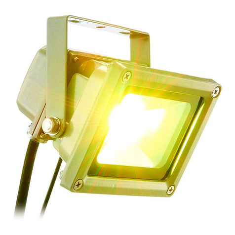 thomann LED Colour Flood 10W RGB user manual