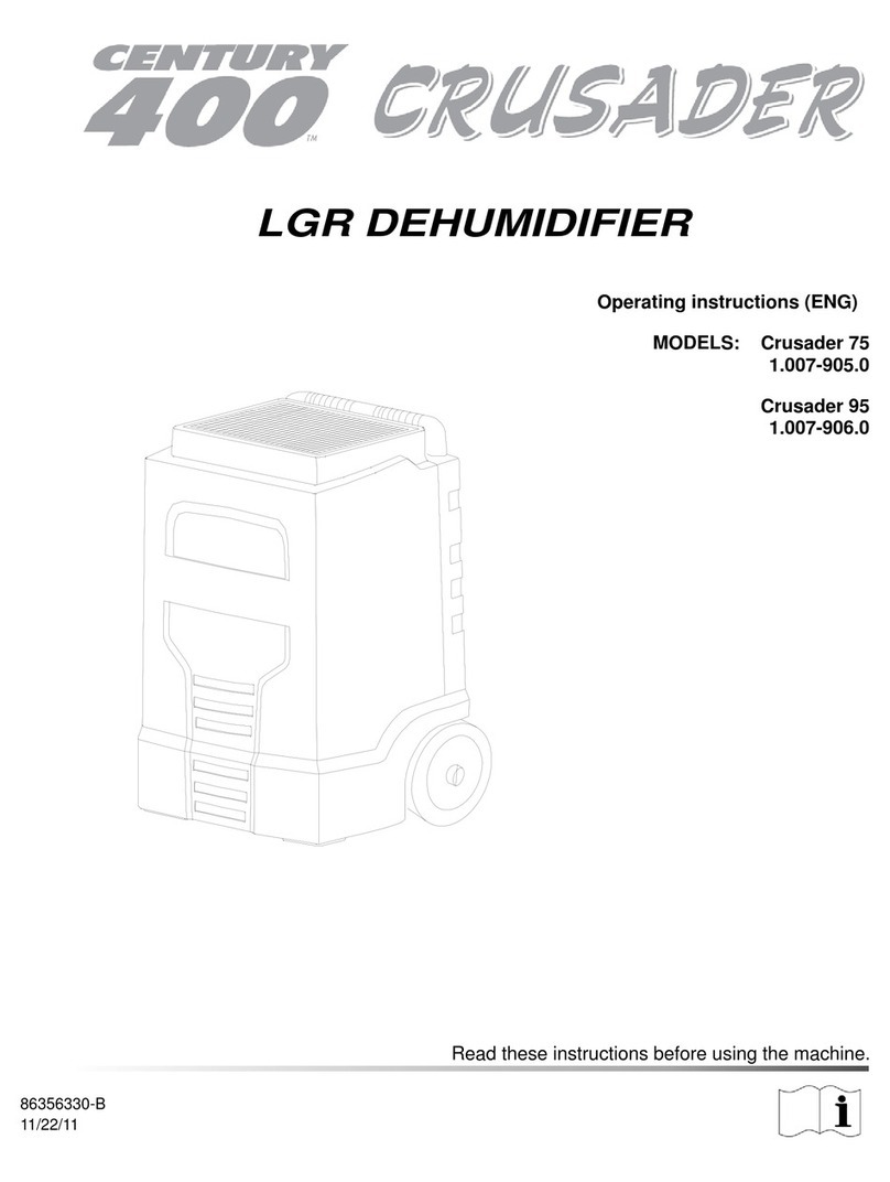Century 400 Crusader 75 1.007-905.0 User manual