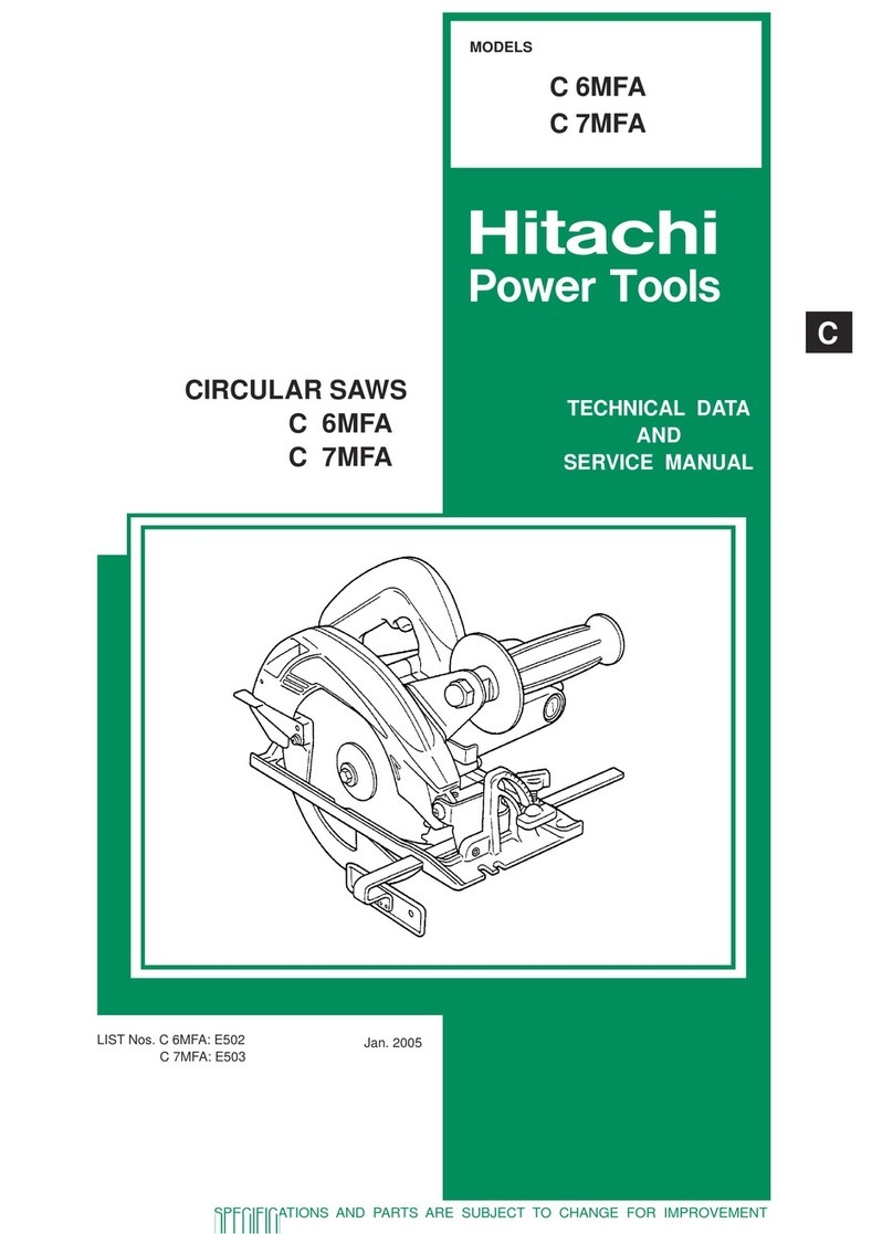 Hitachi C 6MFA Manual